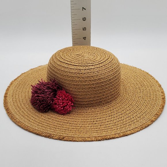 Sonoma Pom-Pom accent, Large Brim, Floppy Hat - Picture 10 of 15